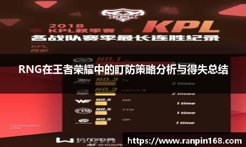 RNG在王者荣耀中的盯防策略分析与得失总结